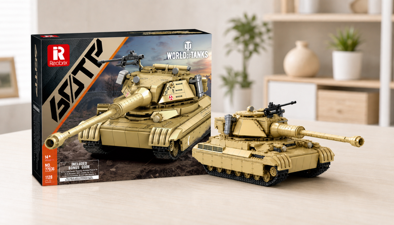 Lewandowski’s 60TP Tank: What Does It Look Like? REOBRIX 77036 Model